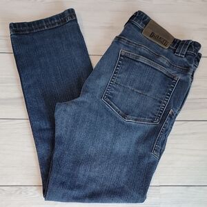 Duluth Trading Co. Blue Denim Straight Leg Jeans Mens Size 34" X 30"
